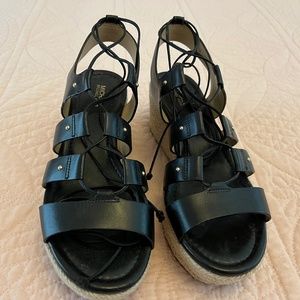 Michael Kors black sandals